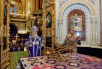 Всеношна напередодні свята Воздвиження Чесного і Животворящого Хреста Господнього в Храмі Христа Спасителя в Москві