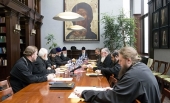 A avut loc ședința curentă a comisiei Adunării Intersobornicești pe problemele dreptului bisericesc