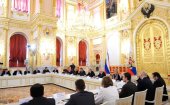 Președintele Departamentului Sinodal informațional a luat parte la întâlnirea membrilor Consiliului pentru dezvoltarea societății civile și drepturile omului cu Președintele Rusiei, V.V. Putin