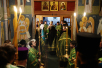 Slujirea Patriarhului în ajunul zilei de pomenire a cuviosului Serghie de Radonej. Privegherea în lavra „Sfânta Treime” a cuviosului Serghie