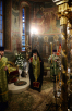 Slujirea Patriarhului în ajunul zilei de pomenire a cuviosului Serghie de Radonej. Privegherea în lavra „Sfânta Treime” a cuviosului Serghie