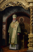 Патриаршее служение в день памяти преподобного Сергия Радонежского. Литургия в Троице-Сергиевой лавре