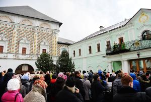 Слово Святейшего Патриарха Кирилла в день памяти преподобного Сергия Радонежского с балкона Патриарших покоев Троице-Сергиевой лавры