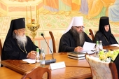 A avut loc ședința curentă a comisiei Adunării Intersobornicești în problemele organizării vieții mănăstirilor și ale monahismului