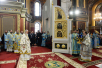 Vizita Patriarhului la Mitropolia Donului. Sfințirea Catedralei Ostășești a tuturor cazacilor în Novocerkassk. Dumnezeiasca liturghie