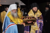 Ковчег с мощами святого равноапостольного князя Владимира принесен в Барнаул