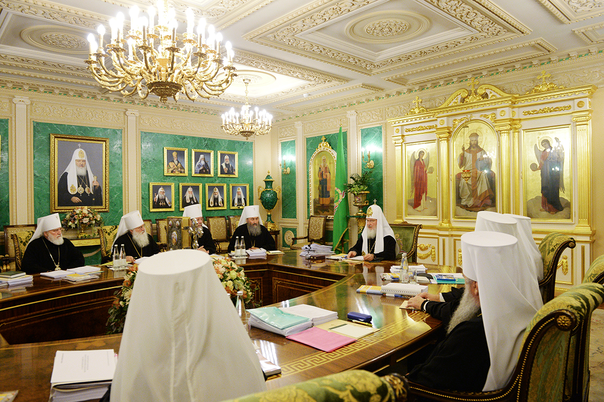 Заседание Священного Синода 22 октября 2015 года