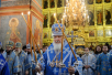 Slujirea Patriarhului de sărbătoarea icoanei Maicii Domnului de Iveria la mănăstirea Novodevici, or. Moscova. Hirotonia arimandritului Antonii (Sevriuk) în treapta de episcop de Bogorodsk