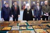 Санкт-Петербургской епархии переданы конфискованные на таможне иконы