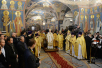 Slujirea Patriarhului la metocului „Sfinții mucenici Mihail și Teodor de Cernigov” din Moscova
