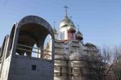 Завершается строительство здания самого крупного в Москве храма в честь блаженной Матроны