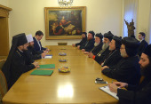 Голова ВЗЦЗ зустрівся з Предстоятелем Сиро-Яковитської Церкви