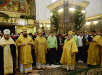 Патриарший визит в Калининградскую епархию. Всенощное бдение в кафедральном соборе Христа Спасителя