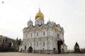 Патриаршее служение в Архангельском соборе Московского Кремля