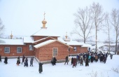Митрополит Екатеринбургский Кирилл освятил храм в новообразованном Сарсинском Боголюбском женском монастыре
