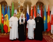 Întâlnirea Preafericitului Patriarh Chiril cu parohul și cu economul-administrator al bazilicii sfântului ierarh Nicolae în Bari