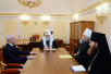 Întâlnirea Preafericitului Patriarh Chiril cu șeful Republicii Bașkortostan, R.Z. Hamitov, și mitropolitul de Ufa și Sterlitamak Nikon