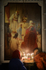 Патриаршее служение в канун праздника Введения во храм Богородицы в Храме Христа Спасителя в Москве