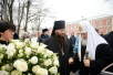 Slujirea Patriarhului la mănăstirea Donskoi de aniversarea întronizării sfântului ierarh Tihon, Patriarhul întregii Rusii