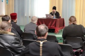 Лекцию по гомилетике для православного духовенства Киргизии прочитал епископ Душанбинский и Таджикистанский Питирим
