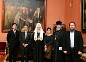 Встреча Святейшего Патриарха Кирилла с послом Японии в России