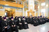 На собрании Астанайской епархии Казахстанского митрополичьего округа подведены итоги деятельности епархии в 2015 году