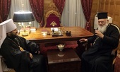 Mitropolitul de Volokolamsk Ilarion s-a întâlnit cu Preafericitul Arhiepiscop al Atenei Ieronim