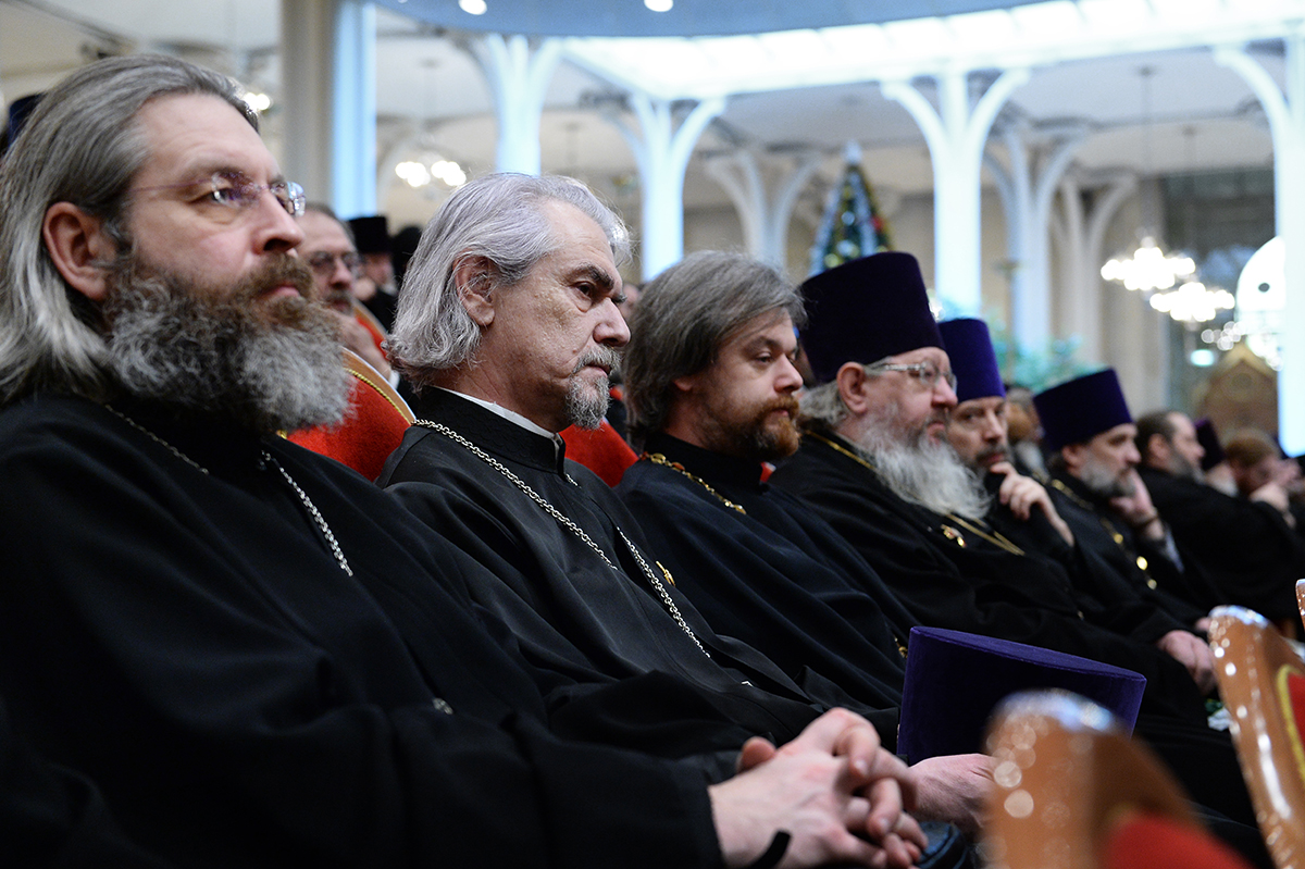 Єпархіальні збори м. Москви 21 грудня 2015 року