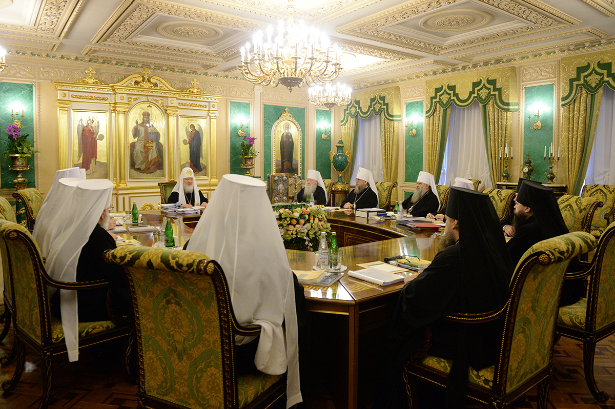 Заседание Священного Синода от 24 декабря 2015 года