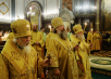 Всенощное бдение в канун Недели 30-й по Пятидесятнице в Храме Христа Спасителя в Москве