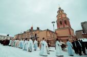 В столице Татарстана после 83-летнего запустения освящен крупнейший в дореволюционной Казани храм в честь Сошествия Святого Духа