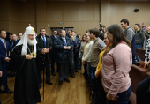 Preafericitul Patriarh Chiril și primarul Moscovei, S.S. Sobeanin, au condus ceremonia de inaugurare a parcului istoric la EREN