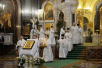 Патріарше служіння в Різдвяний святвечір в Храмі Христа Спасителя в Москві