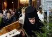 Serviciul divin de noapte oficiat de Patriarh de sărbătoarea Nașterii Domnului la catedrala „Hristos Mântuitorul”, or. Moscova