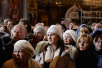 Marea vecernie de sărbătoarea Nașterii Domnului la catedrala „Hristos Mântuitorul”, or. Moscova