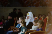 De sărbătoarea Nașterii Domnului la catedrala „Hristos Mântuitorul” a fost organizat Bradul de Crăciun al Patriarhului