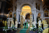 Predica Sanctității Sale Patriarhul Chiril după marea vecernie de sărbătoarea Nașterii Domnului