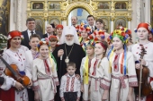 Патриарший экзарх всея Беларуси поздравил с Рождеством Христовым детей из районов, пострадавших от Чернобыльской катастрофы