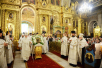 Патриаршее служение в канун праздника Крещения Господня в Богоявленском кафедральном соборе г. Москвы