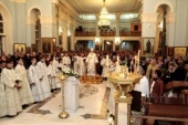 В праздник Крещения Господня глава Среднеазиатского митрополичьего округа совершил Литургию в Успенском соборе Ташкента