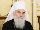Sanctitatea Sa Patriarhul Moscovei și al întregii Rusii Chiril l-a felicitat pe Sanctitatea Sa Patriarhul Serbiei Irineu cu prilejul zilei sfântului ierarh Sava al Serbiei