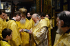 Vizita Sanctității Sale Patriarhul Chiril în Elveția. Privegherea la catedrala „Înălțarea Sfintei Cruci” din Geneva