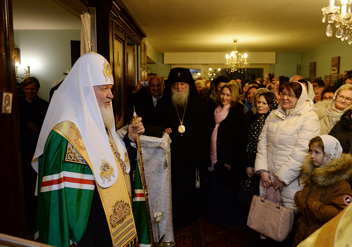 Vizita Patriarhului în Elveția. Vizitarea reprezentanței Patriarhiei Moscovei pe lângă Consiliul mondial al bisericilor din Geneva