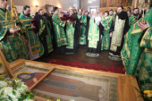 Solemnitățile cu prilejul aniversării a 400 de ani de la adormirea cuviosului Irinarh Zăvorâtul s-au desfășurat la mănăstirea „Sfinții Boris și Gleb” din Rostov