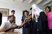 Sanctitatea Sa Patriarhul Chiril a vizitat centrul de reabilitare pentru copii „Solidaritate cu Panama” în suburbia Havanei