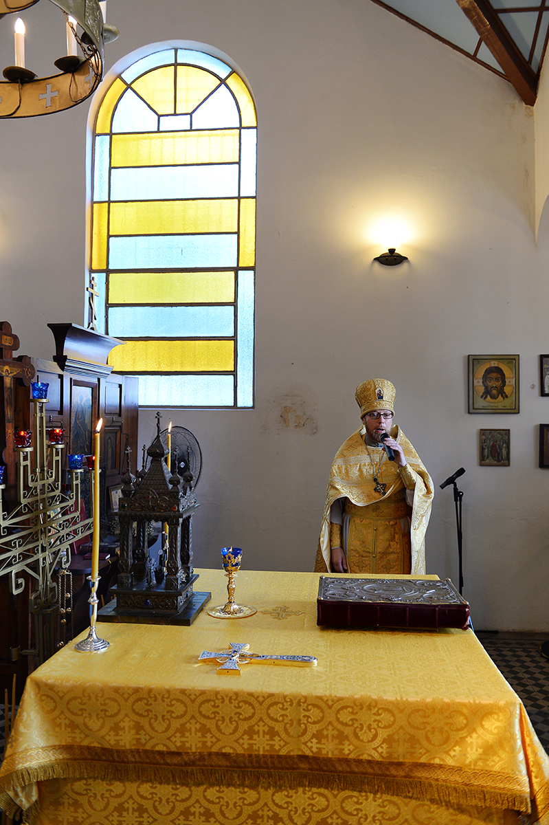 Визит Святейшего Патриарха Кирилла в Латинскую Америку. Литургия в Покровском храме в Асунсьоне