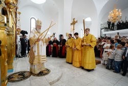 Предстоятель Русской Православной Церкви совершил Литургию в Казанском храме Гаваны