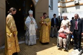 Візит Святішого Патріарха Кирила до Латинської Америки. Літургія в Покровському храмі в Асунсьйоні