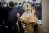 В Санкт-Петербурзькій духовній академії звершено перше богослужіння на честь її випускника новопрославленого святителя Серафима (Соболєва)