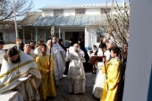 В городе Газалкент (Узбекистан) освящен новопостроенный православный храм